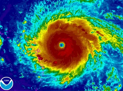 Hurricane Irma: Terrifying satellite images show strongest tropical ...