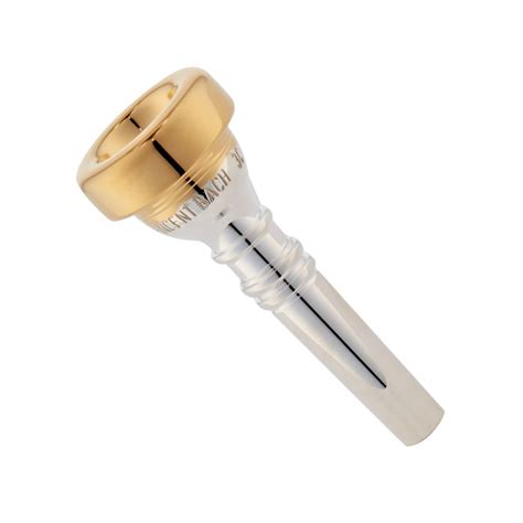 Bach 3C Cornet Mouthpiece, Gold Rim at Gear4music