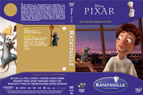 Ratatouille - Movie DVD Custom Covers - Ratatouille1 :: DVD Covers