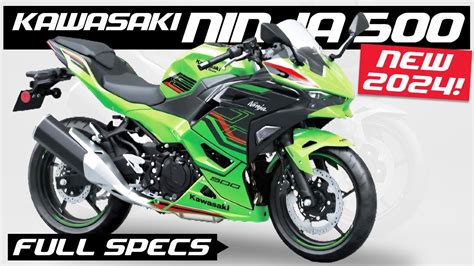 All New KAWASAKI NINJA 500 | 2024 Specs - YouTube