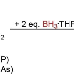 Scheme 2. Reaction of 1 with two equivalents of BH 3 ·THF. | Download ...