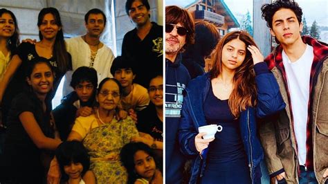 Young Suhana Khan and Aryan Khan pose with mom Gauri in unseen family ...