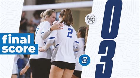 Creighton Volleyball Highlights vs. Butler - 9/30/22 - YouTube