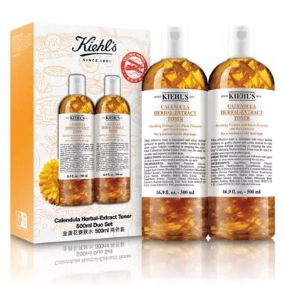 Buy KIEHL'S Calendula Herbal Extract Toner 500ml Duo Set Online in ...