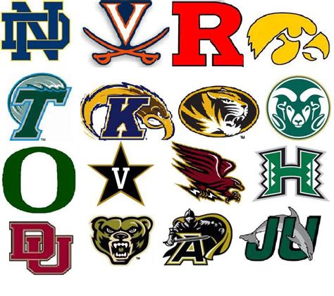 All College Football Team Logos