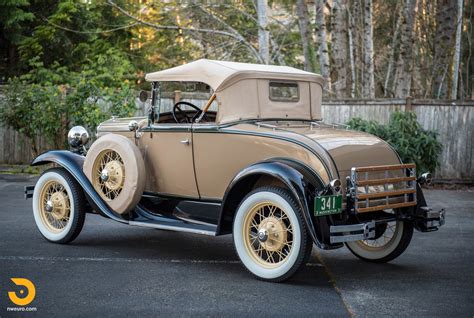 1931 Ford Model A Deluxe Roadster — Northwest European