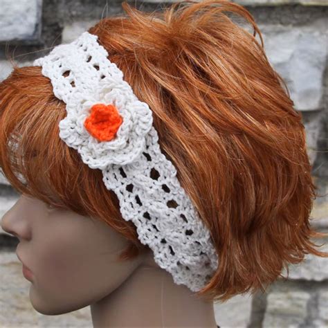 Headband With A Flower - Crochet Ideas