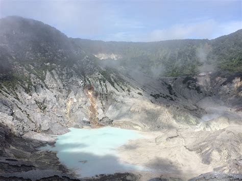 tangkuban perahu volcano | Volcano, Panorama, Aerial