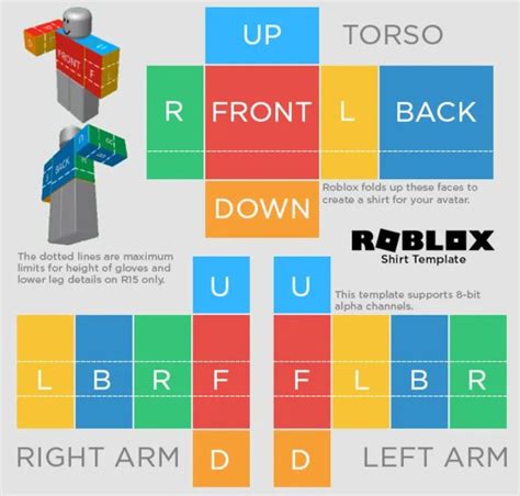 Roblox Basic Shirt Template Roblox Clothes Free design Templates for ...