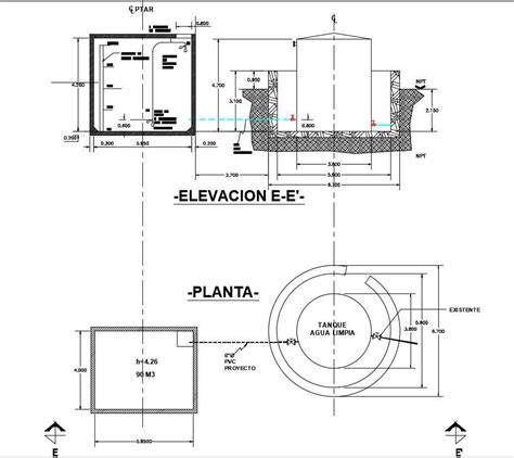 Tank Truck Cad Drawing