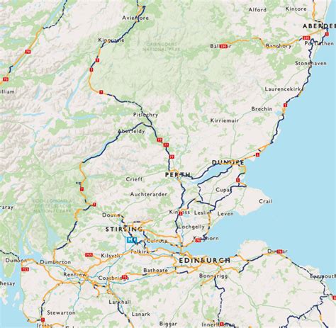 National Cycle Network routes in East of Scotland - Sustrans.org.uk