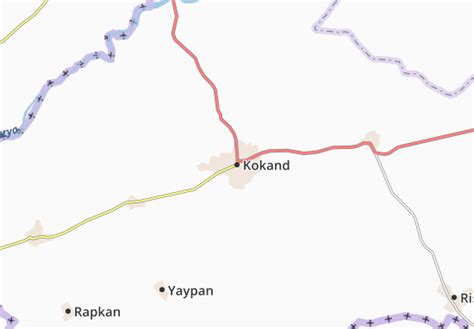 MICHELIN Kokand map - ViaMichelin