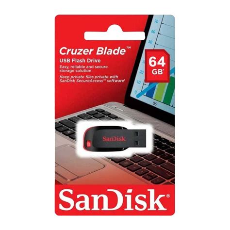 SanDisk Cruzer Blade 64GB USB 2.0 Flash Drive – Xpert Business Systems ...