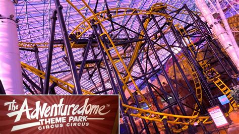 Adventuredome Circus Circus Las Vegas Vlog January 2022 - YouTube