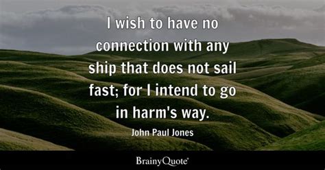 John Paul Jones - I wish to have no connection with any...