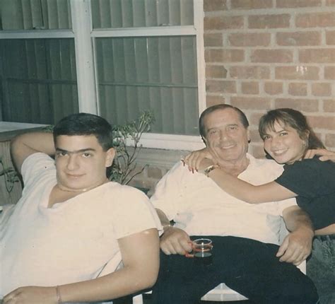 Greg Scarpa with his daughter and son Joey. Joey was killed in 1995 at ...