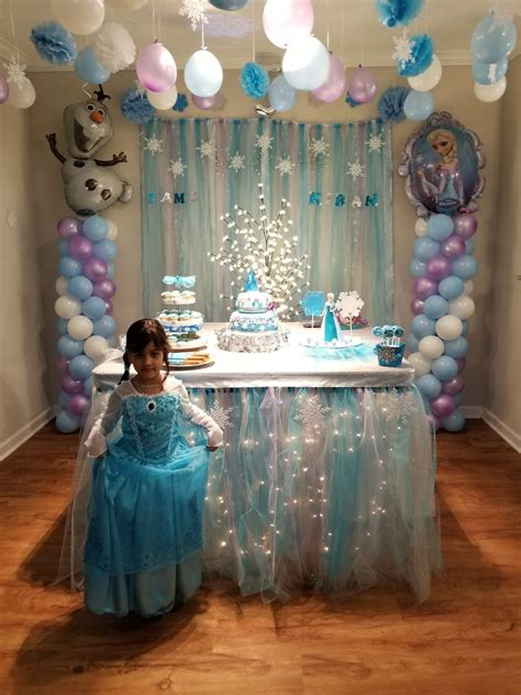 Frozen birthday party #frozenbirthdayparty Frozen birthday party ...