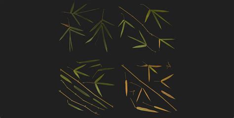 ArtStation - Bamboo Leaves | Resources