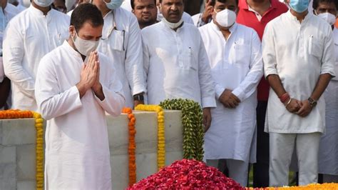 Rahul Gandhi | Rahul relates farmers' protest to Satyagrah on Gandhi ...