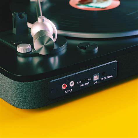 This sleek, sustainable, and modern turntable will convert millennials ...