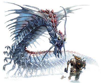 Remorhaz | Fantasy monster, Advanced dungeons and dragons, Beast creature