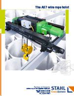 Stahl Wire Rope Hoists | Stahl Crane Systems | Stahl Hoist Parts