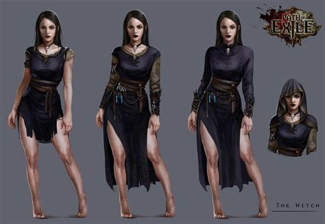 ArtStation - Path Of Exile - Character Npcs, Jowie Lim | Urban fantasy ...