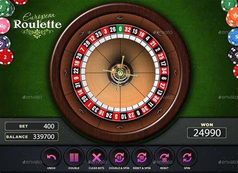 Casino Roulette Graphics Game Kit by rbakker | GraphicRiver