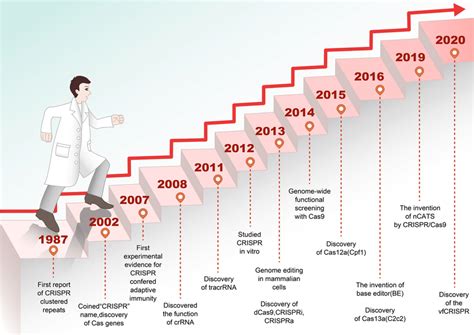 Development history of the CRISPR/Cas9-based gene editing tools. The ...