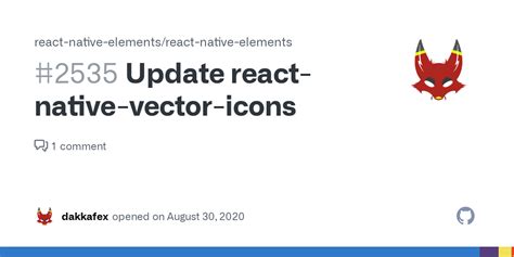 Update react-native-vector-icons · Issue #2535 · react-native-elements ...