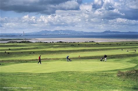 Gullane golf course, East Lothian, where the current Scottish Open is ...