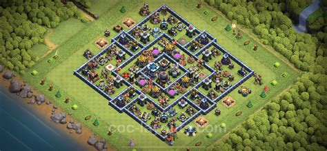 Farming Base TH13 with Link, Hybrid, Legend League - Clash of Clans ...