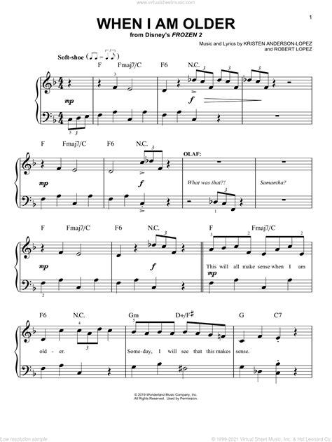 Free Printable Disney Piano Music - Free Templates Printable