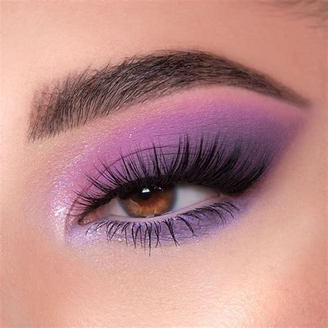 √ Purple Makeup Look