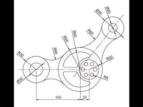 Autocad Mechanical 2d Drawing Exercises - Download Autocad