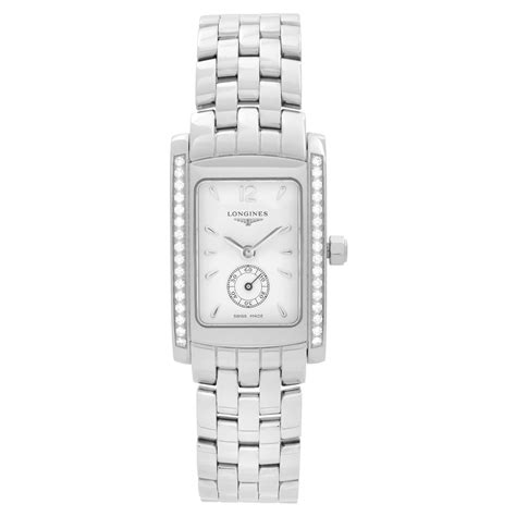 Longines Dolce Vita Diamond Bezel White Dial Quartz Ladies Watch L5.155 ...