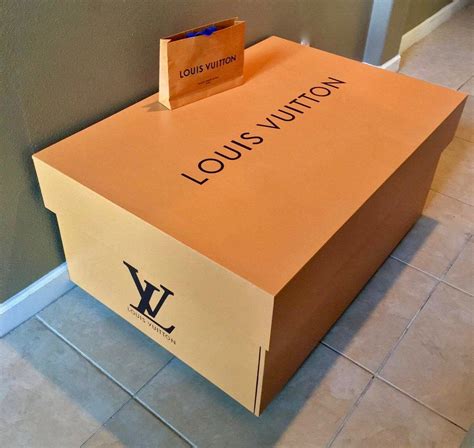 Louis Vuitton Shoe Storage Box - Imperial Saffron – Giant Shoe Boxes ...