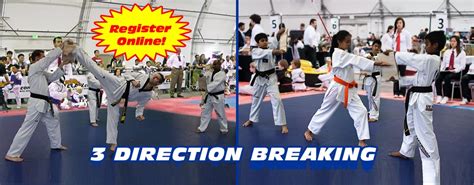 Board Breaking Competition | Bay Area Open Taekwondo