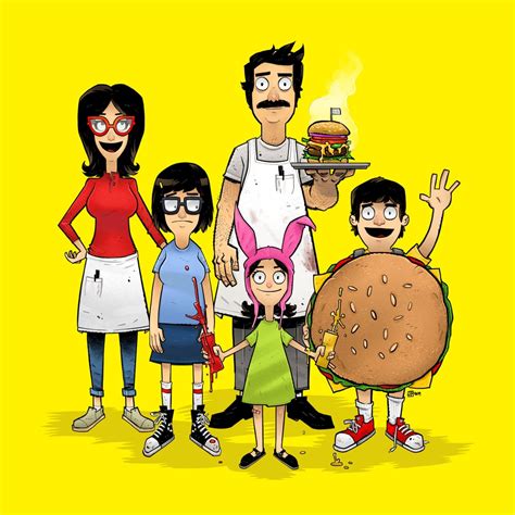 Belcher Family Portrait / Justin Peterson | COMICS & ART