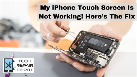 My iPhone Touch Screen Is Not Working! Here’s The Fix – Tech Repair Depot