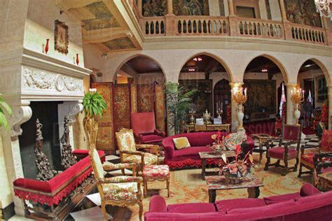 Interior of Ca d Zan Mansion home of John & Marble Ringling, Sarasota ...