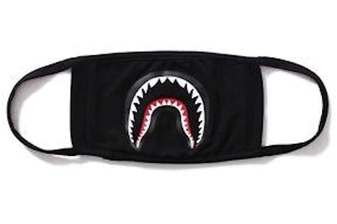 BAPE Solid Shark Mask Black Men's - FW18 - US