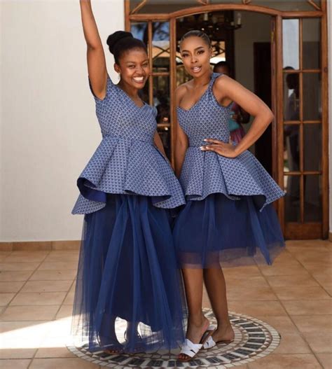 Beautiful Tswana Traditional Dresses and Attire 2021 For African Women ...