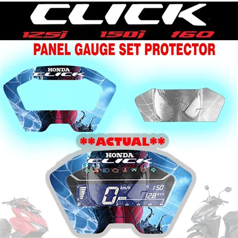 HONDA CLICK v2/v3 PANEL SET PROTECTOR STICKER / HONDA CLICK 125 150 160 ...