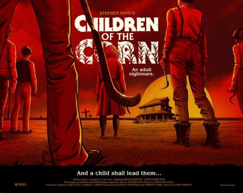 Horror Movie Poster Art : Children Of The Corn 1984 by Gary Pullin Best ...