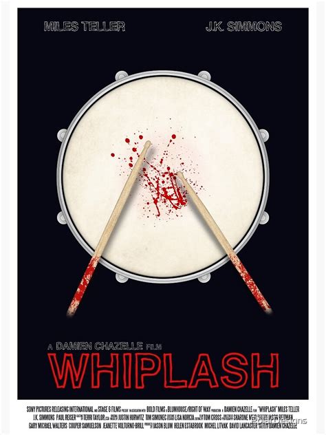 "Whiplash film poster" Poster for Sale by PolarDesigns | Redbubble