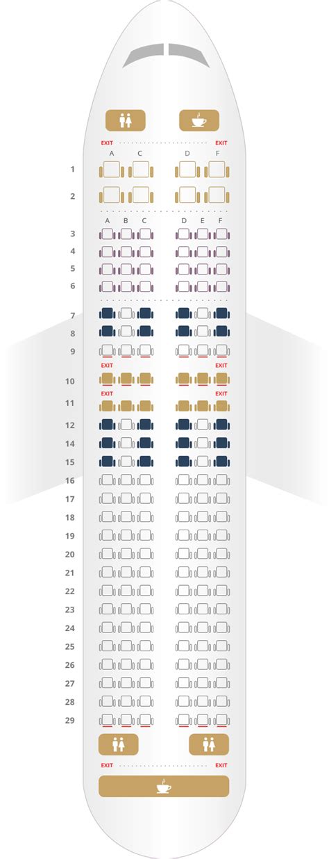 Vistara Seat Map Details and Aircraft Information | Seating Plan