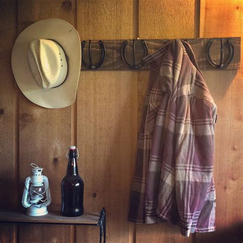 Rustic Horseshoe Coat and Hat Rack Hand Crafted Hand - Etsy