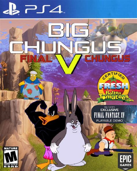 Big Chungus The Video Game Art Board Print | ubicaciondepersonas.cdmx ...