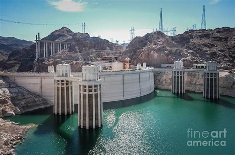 Boulder Dam Bypass Bridge Construction Photograph by Al Andersen - Pixels